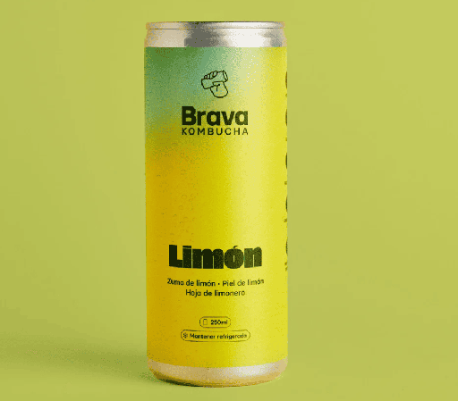 Brava Kombucha Limón