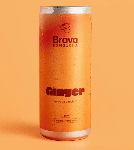 Brava Kombucha Jengibre 